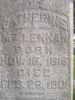 Photo of headstones/thumb_Catherine McLennan nee McKay d1901 hdstn Poweshiek